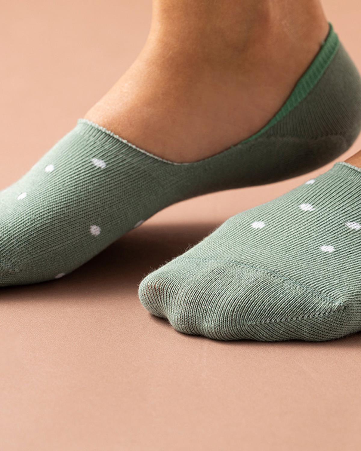 Jade Чорапи Бабет Дамски, Памучен, Зелено, 36-40