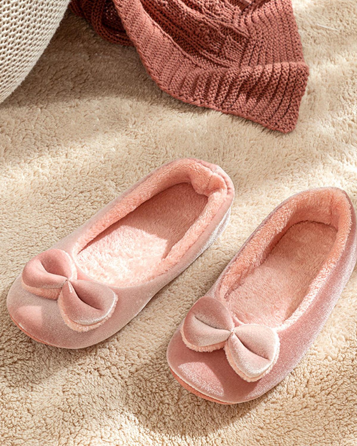 Jasmin Домашни Обувки Жена Кадифе 36 Пепел от рози