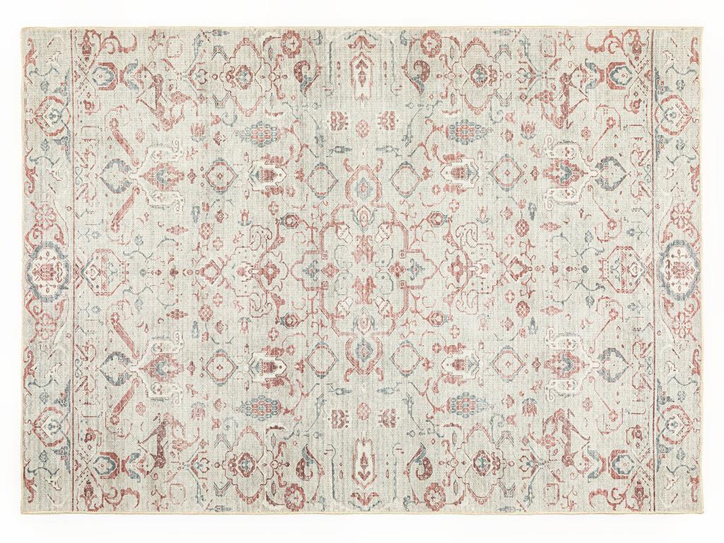 Julia Jacquard Decorative Carpet 80x150 cm Cream