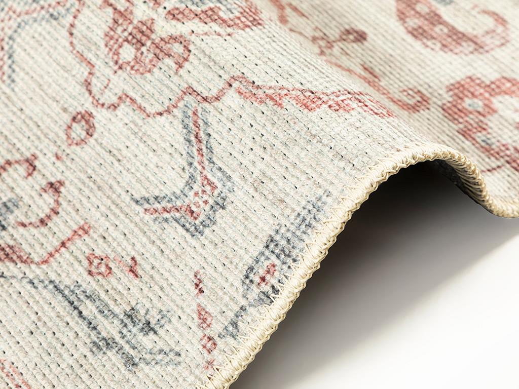 Julia Jacquard Decorative Carpet 80x150 cm Cream
