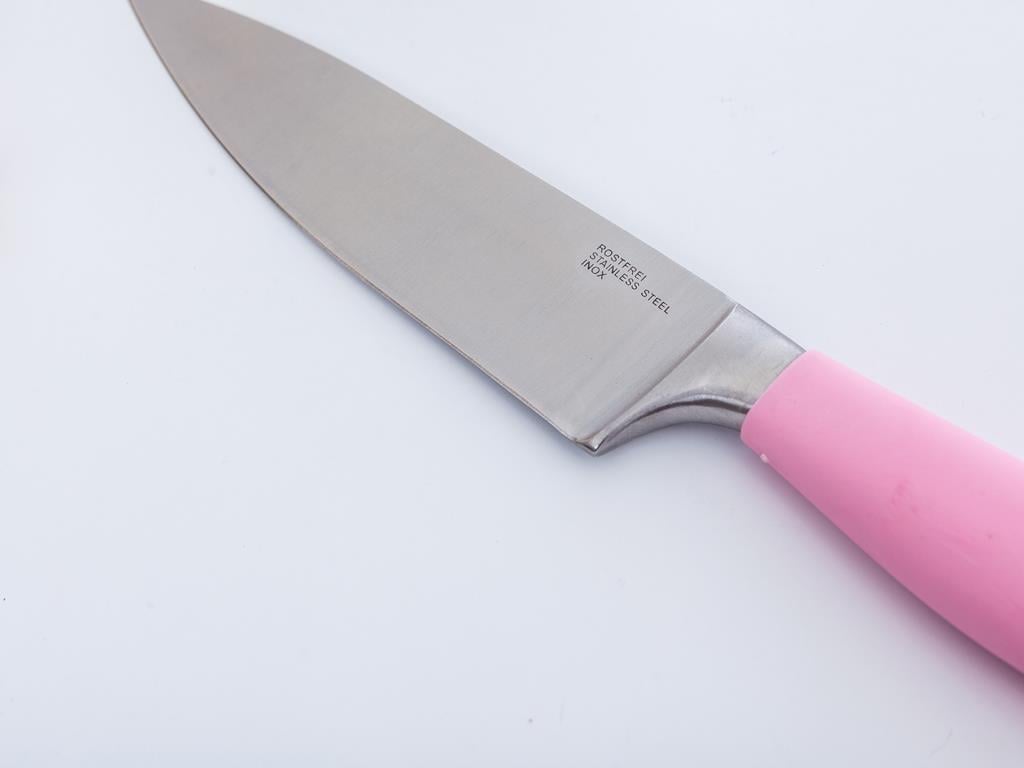 Kayle НОЖ Шефски нож Неръждаема стомана 16 cm Pink