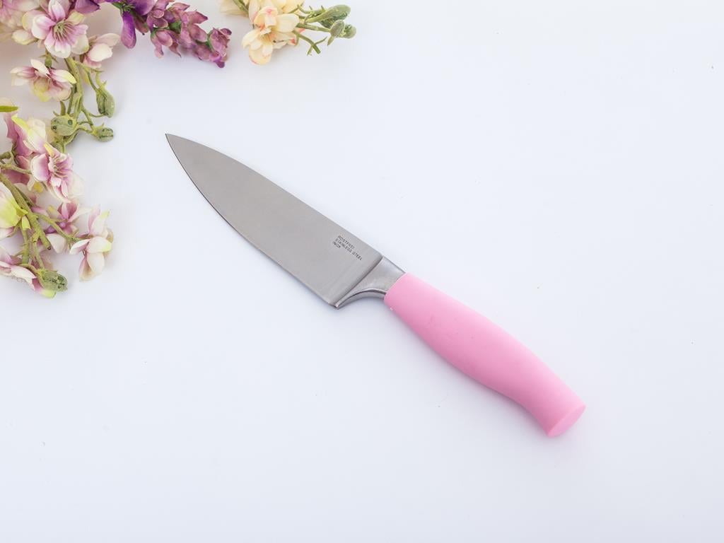 Kayle НОЖ Шефски нож Неръждаема стомана 16 cm Pink