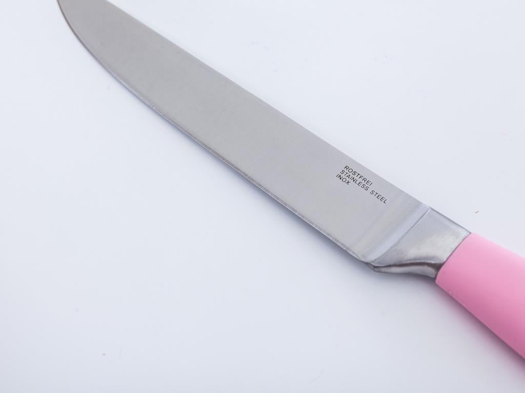 Kayle НОЖ Нож за ръчно рязане Неръждаема стомана 19 cm Pink