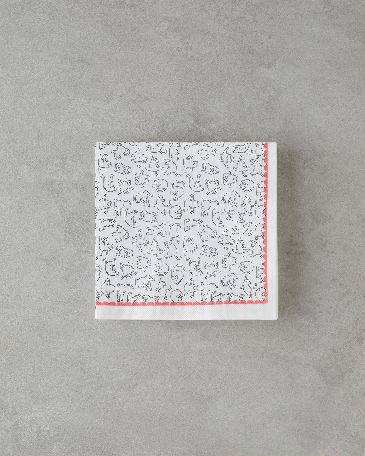 Хартиени Салфетки 20 бр. Хартия 33x33 см Шарен