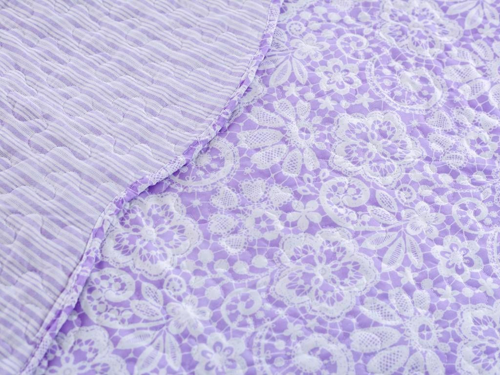 Lacin ПОКРИВКА ЗА ЛЕГЛО К Tek Kişilik Микрофибер 160x240 cm Lilac.