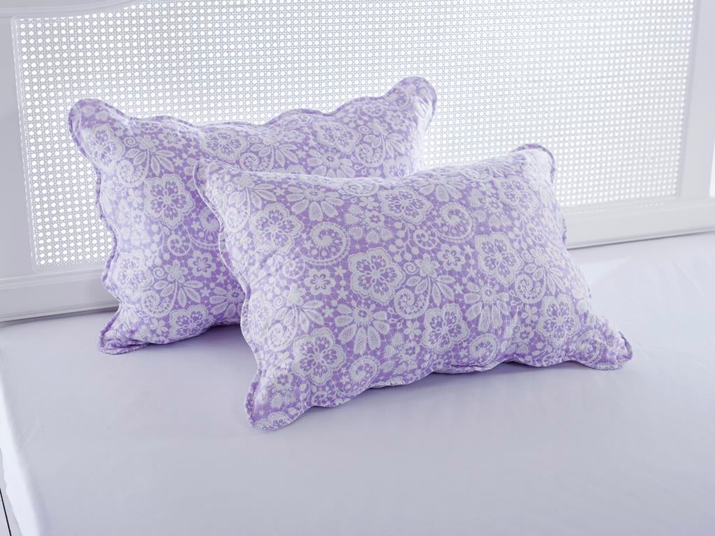 Lacin ПОКРИВКА ЗА ЛЕГЛО К Tek Kişilik Микрофибер 160x240 cm Lilac.