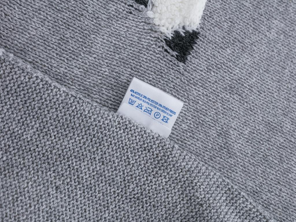 Lambkin БЕБЕШКО ОДЕАЛО Акрил 90x90 cm Gray