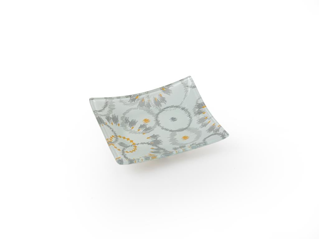 Laura Купички за Ядки Правоъгълна Cam 12x14 cm White-Gray