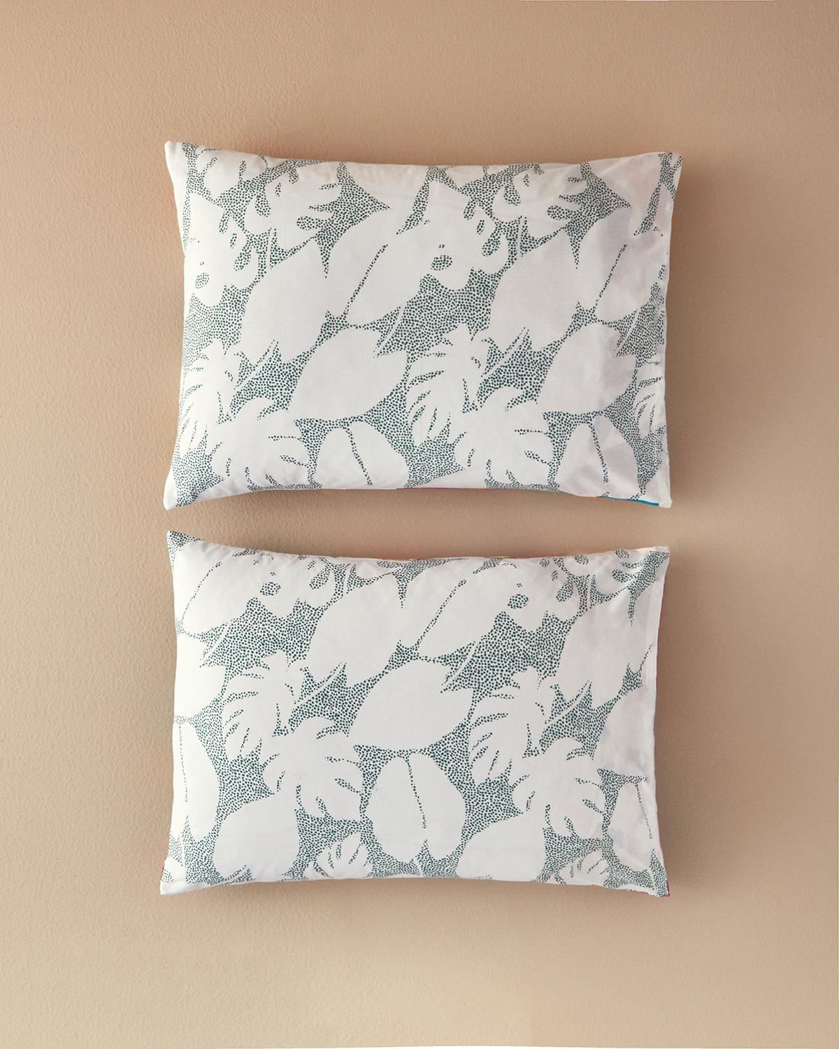 КОМПЛЕКТ СПАЛНО БЕЛЬ 2 комплект Памучен 50x70 cm Fuschia