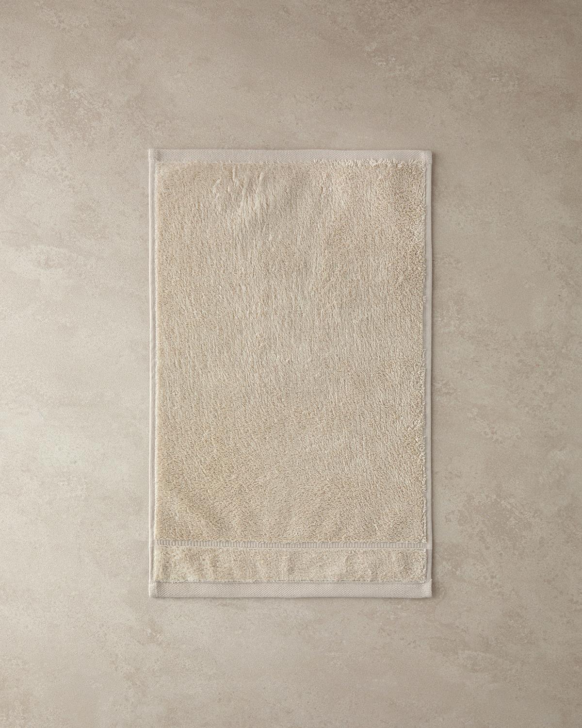 Leafy Кърпа За Ръце Бамбук 30x50 см Светлобежов