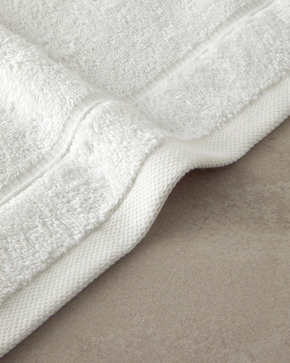 Leafy Кърпа За Ръце Бамбук 30x50 см Екрю