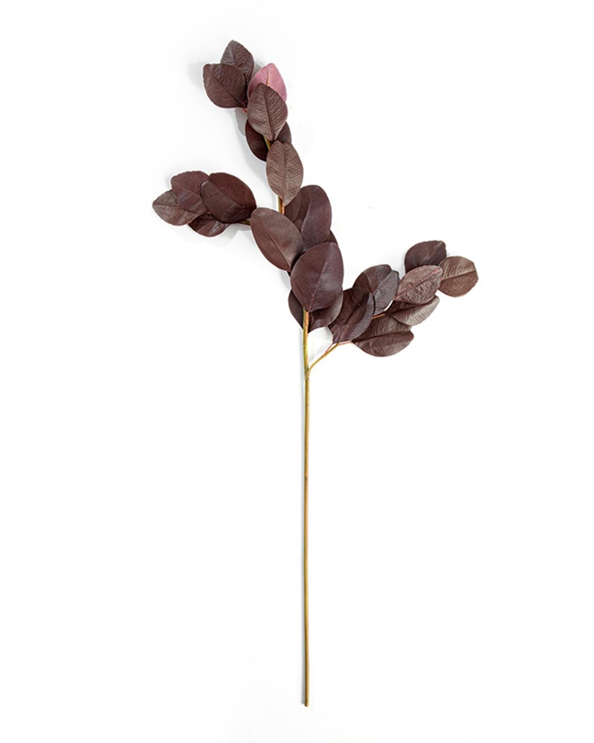 Leafy Изкуствено Цвете Един Стрък 90 cm Дамсон