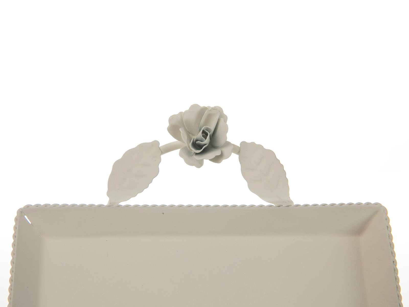 Leafy ТАБЛА Ковано желязо Cream.
