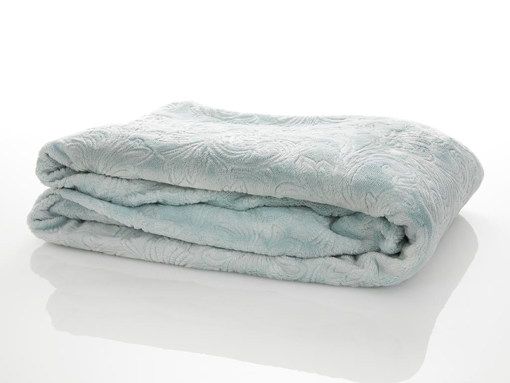 Leaves ОДЕАЛО Двоен Ултра софт 200x220 cm LightGreen