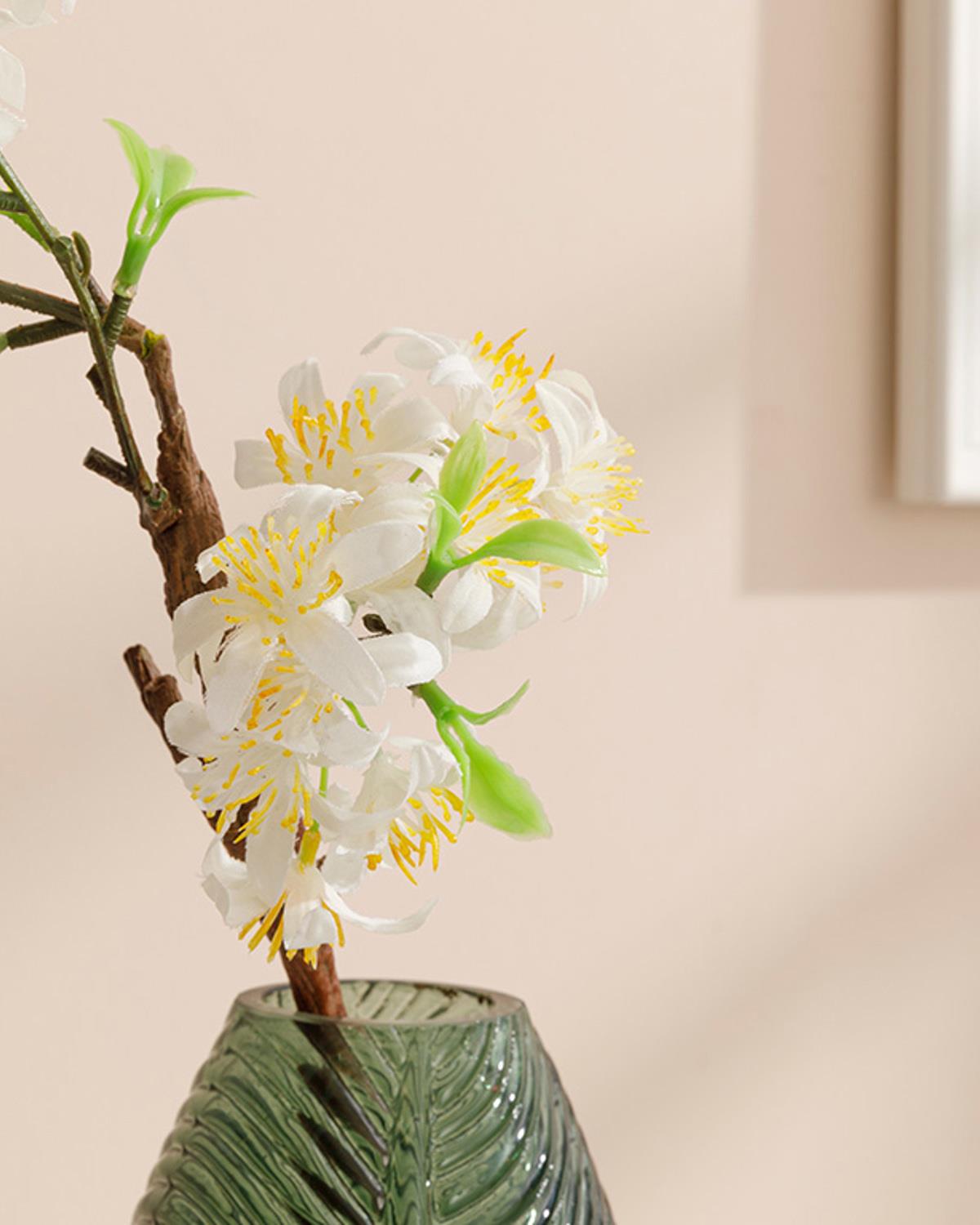 Lemon Blossom Изкуствено Цвете 46 см Бял