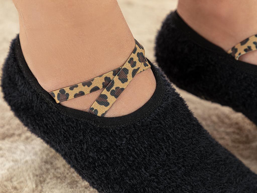 Leo Plush Дамски Плюш 39-41 Black