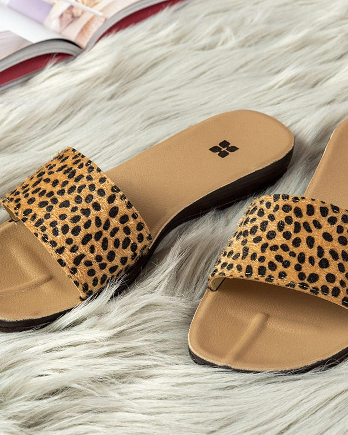 Leon Домашни Чехли Полиамид 37 Златен