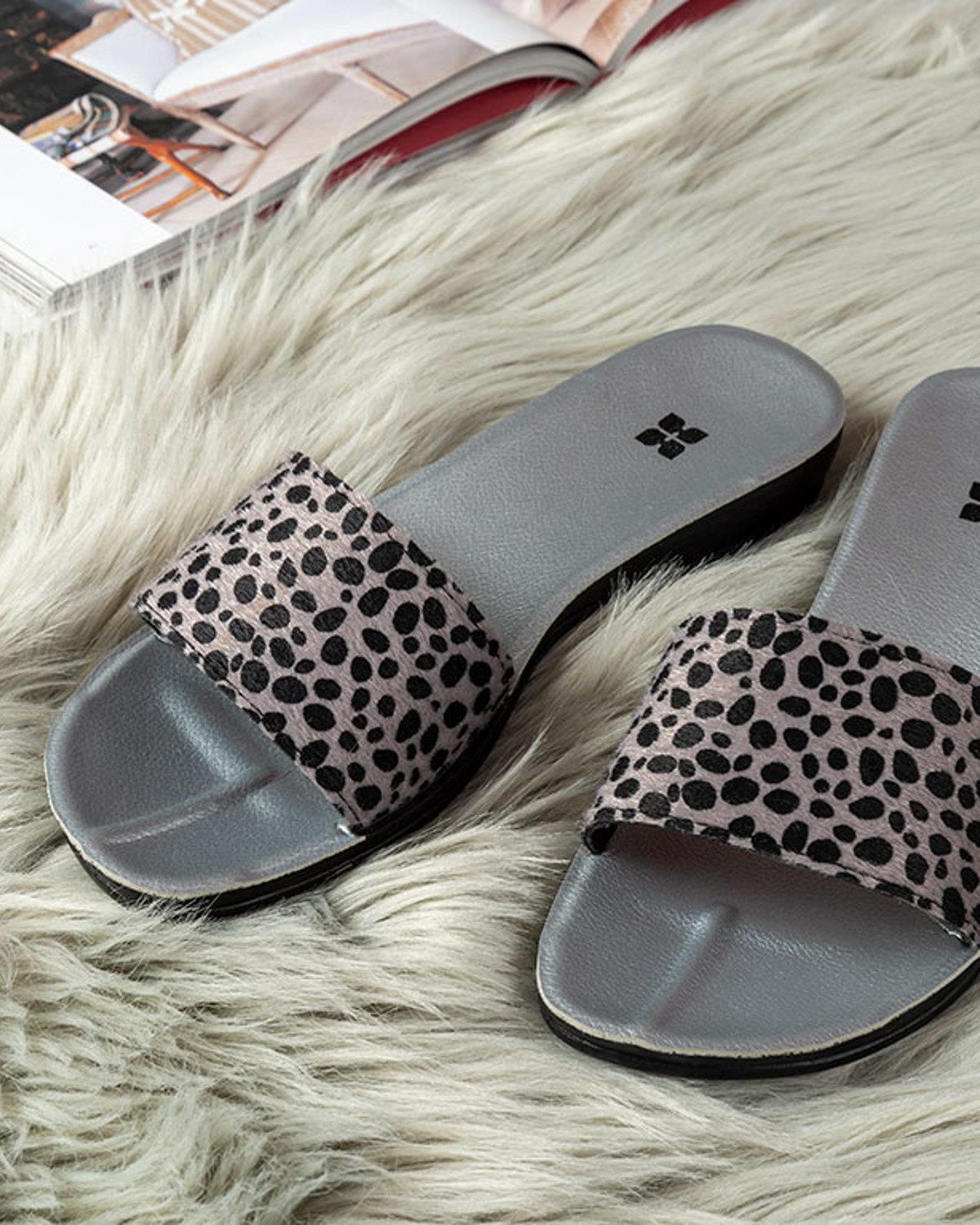 Leon ПАНТОФИ ЗА ДОМА Полиамид 41 Gray