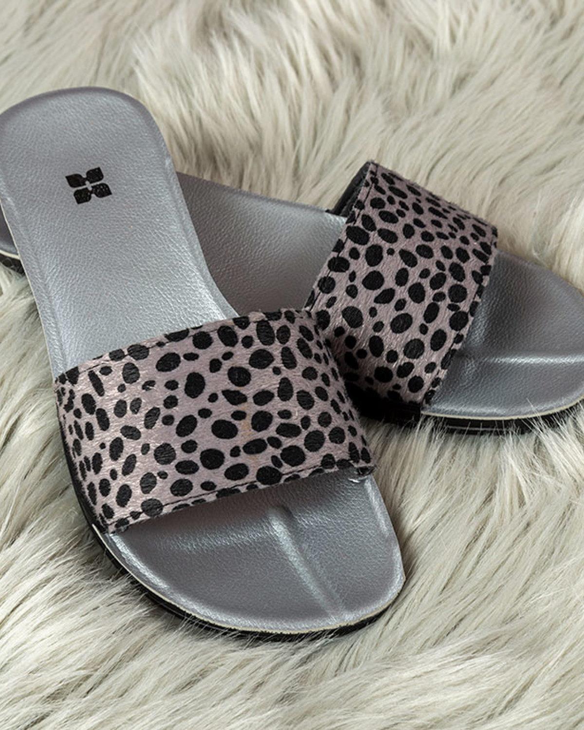 Leon ПАНТОФИ ЗА ДОМА Полиамид 41 Gray