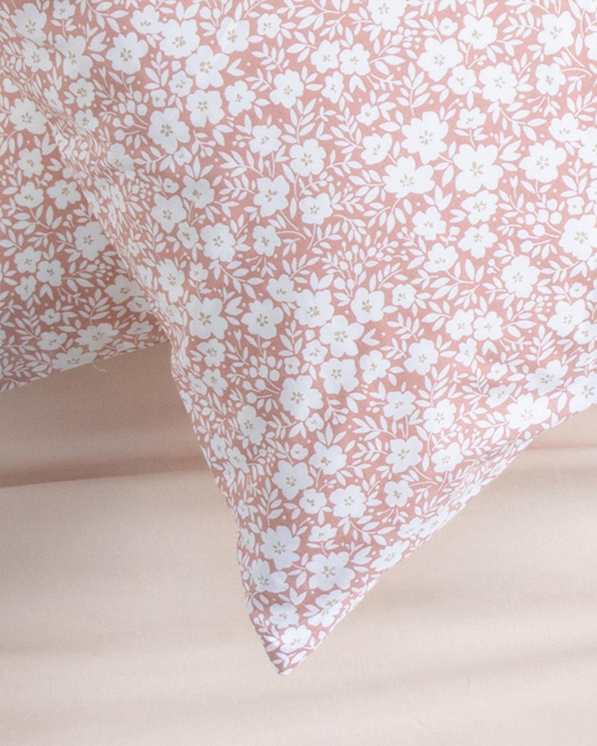 Liberty Bloom Калъфка За Възглавница 2 бр. Памучен 50x70 см Канела