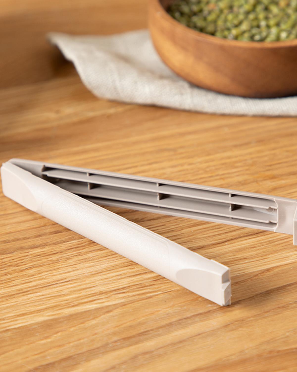 Light Щипка За Чанта 16 Броя, Пластмасов, Тъмно Бежово, 0