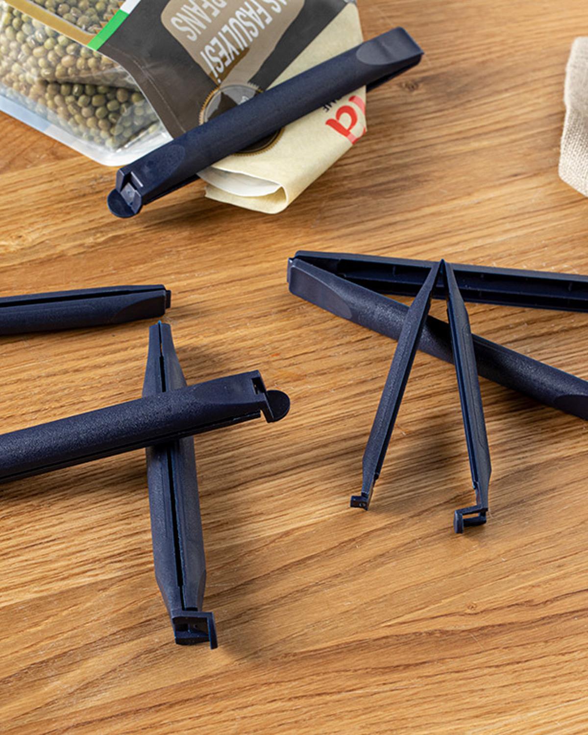 Light Щипка За Чанта 16 Броя, Пластмасов, Тъмно Синьо, 0