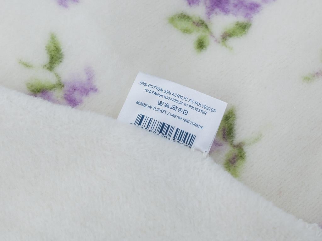 Lily ОДЕАЛО Tek Kişilik Отпечатано 150x200 cm Lilac.