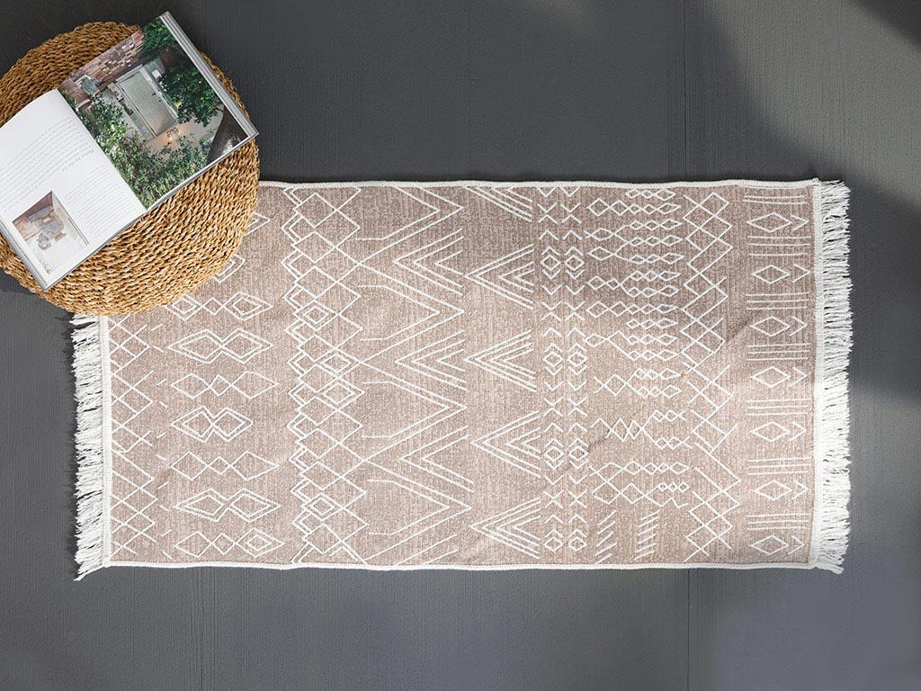 Line КИЛИМ Памучен 80x150 cm Beige