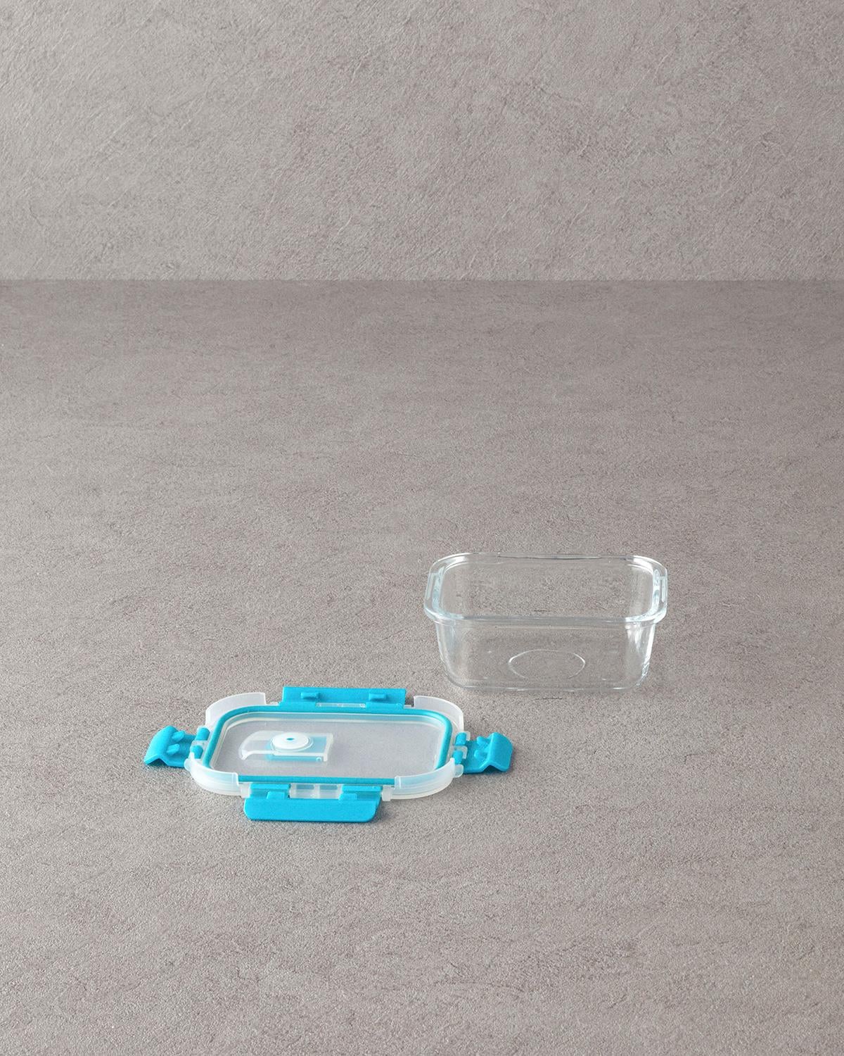 Lock&Fresh Кутия За Съхранение Стъкло 320 мл Син