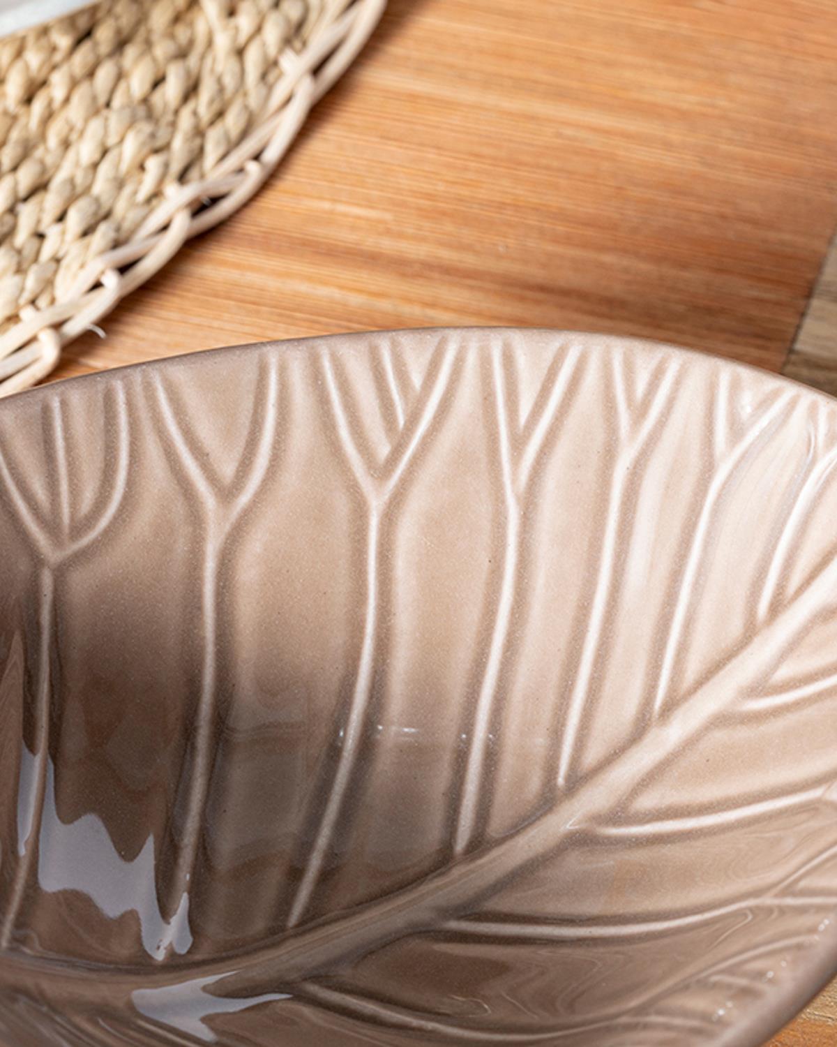 Lotus Купа За Аперитив Керамика 13x11 см Светлокафяв