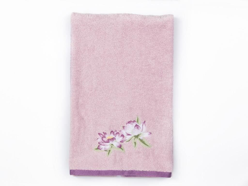 Lotus ХАВЛИЯ ЗА ЛИЦЕ Бродирани 50x80 cm Lilac.
