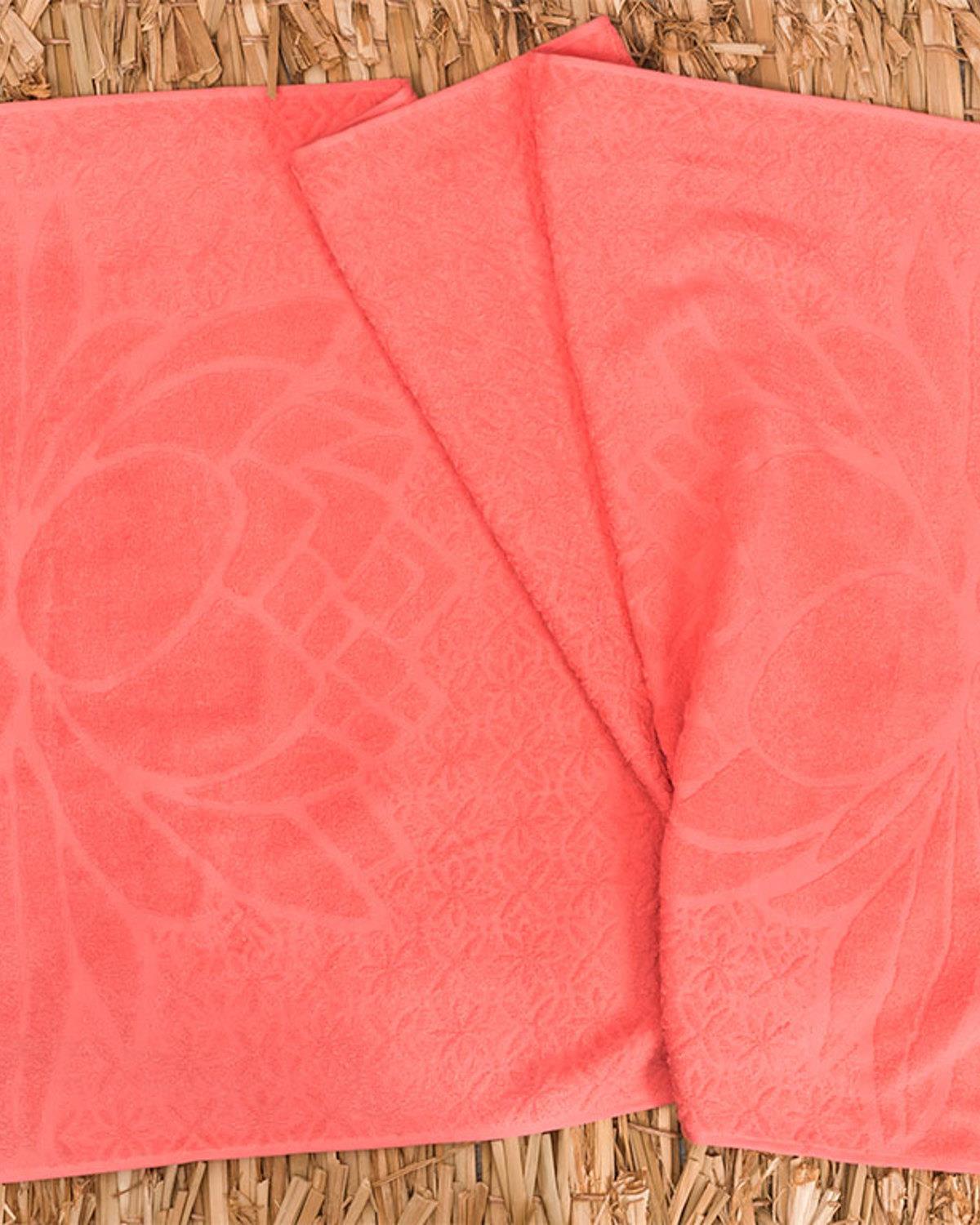 Lotus Кърпа За Плаж 80x150 cm Коралов