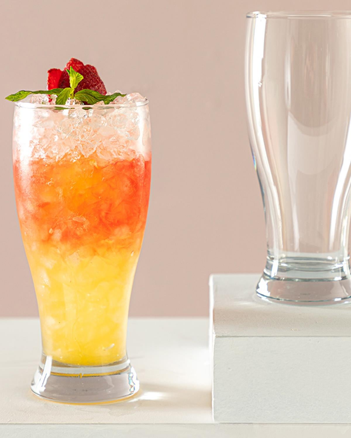 Lyon Чаша 2 бр. за бира Стъкло 565 мл Прозрачен