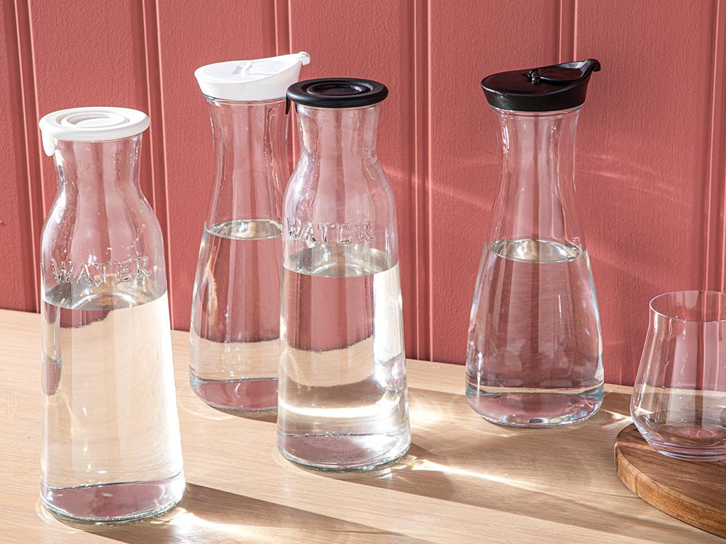 Macy Шише Стъкло, Черно, 1000 Ml