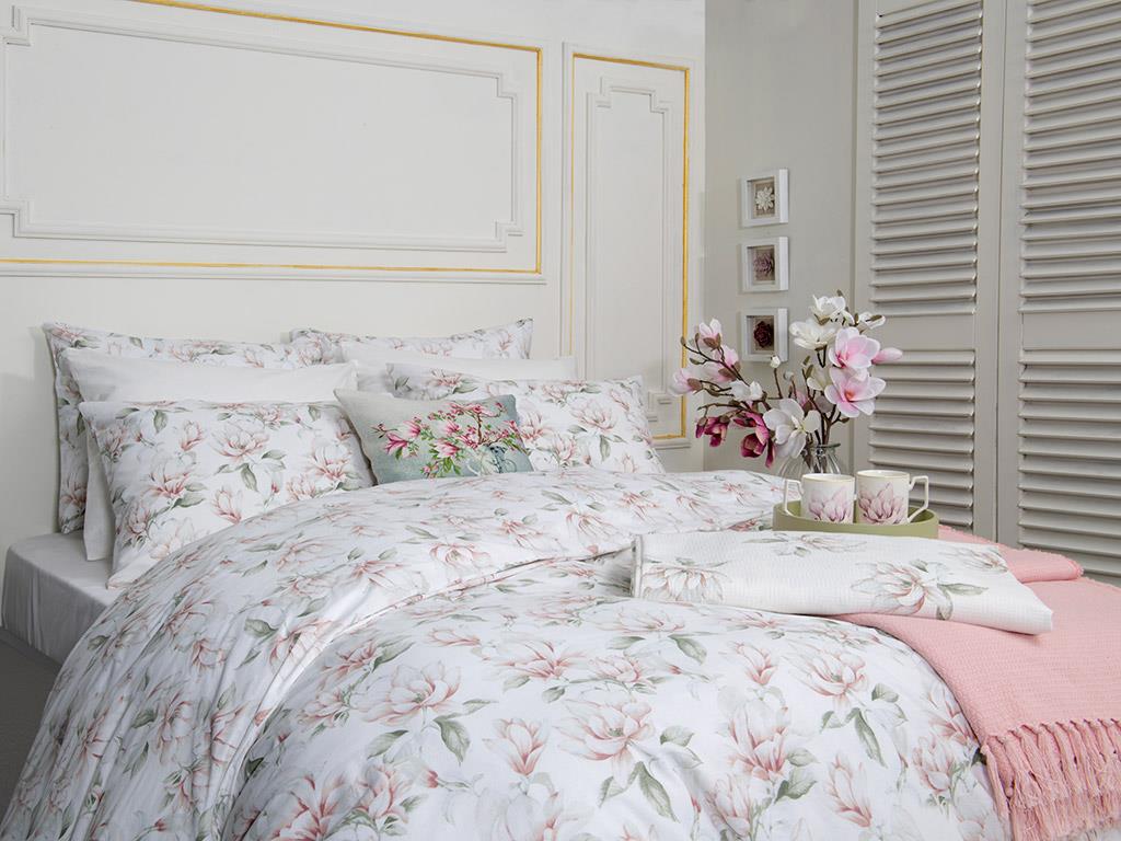 Magnolia КОМПЛЕКТ СПАЛНО БЕЛЬ Двоен Памучен 200x220 cm Pink