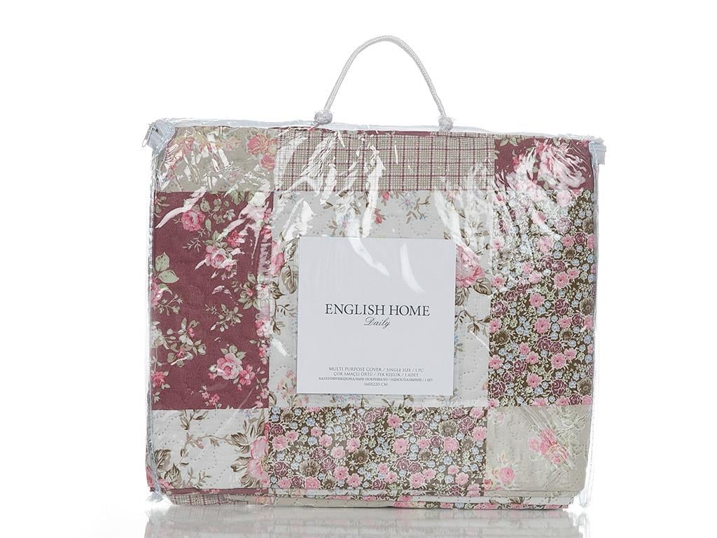 Maine For One Person Machine Bed Cover 160x220 cm Dusty Rose