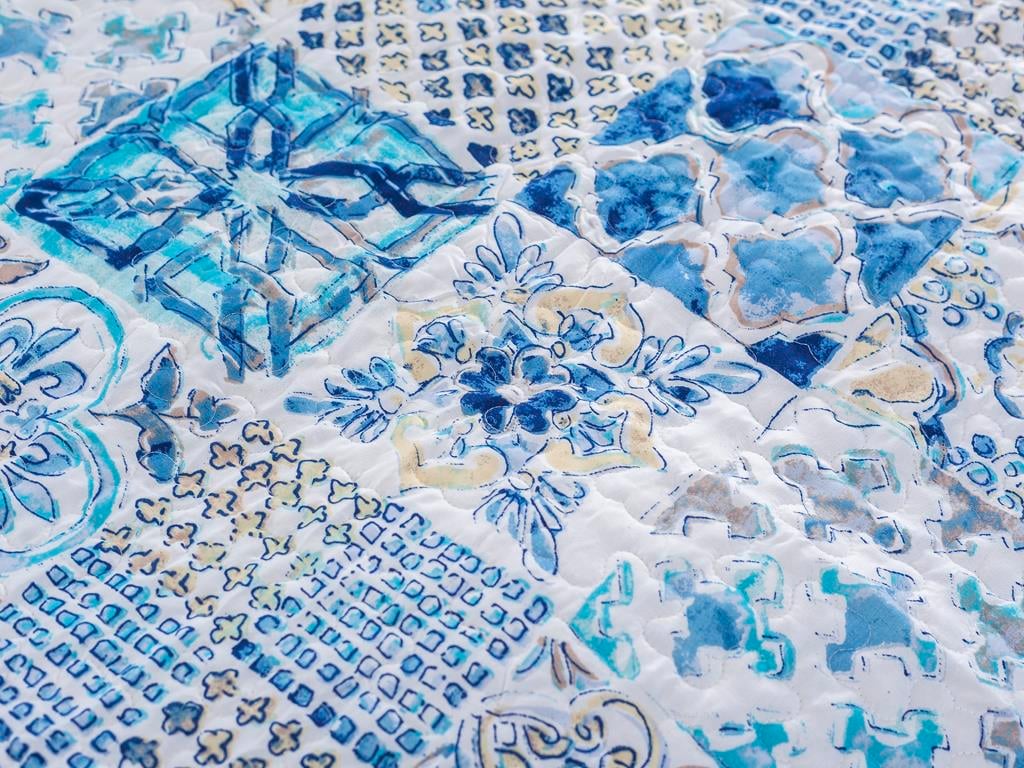 Marina ПОКРИВКА ЗА ЛЕГЛО К Двоен Микрофибер 240x260 cm Blue.
