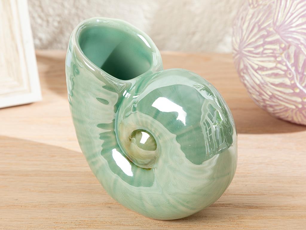 Marine ДЕКОРАТИВЕН ПРЕДМЕТ 10.5x5.2x9.3 cm Green-Gold
