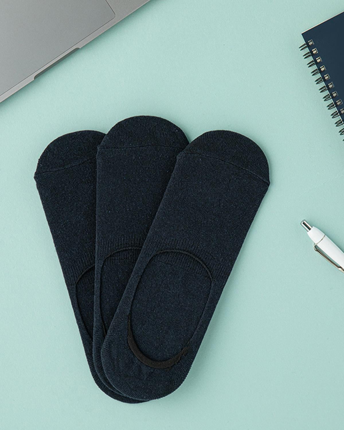 Mario Чорапи Бабет Мъжки 3 Бр., Памучен Полиестер, Тъмно Синьо, 40-44