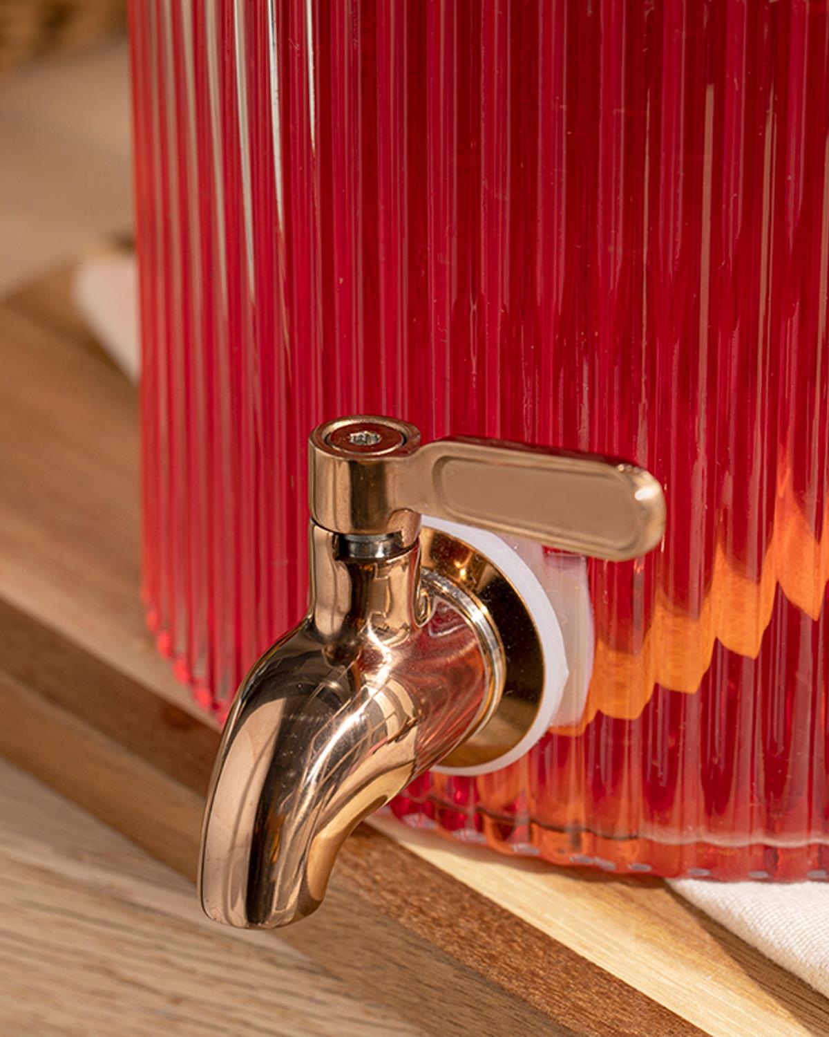 Marsia Съд За Безалкохолни Напитки Стъкло 3.8 л Бронзов