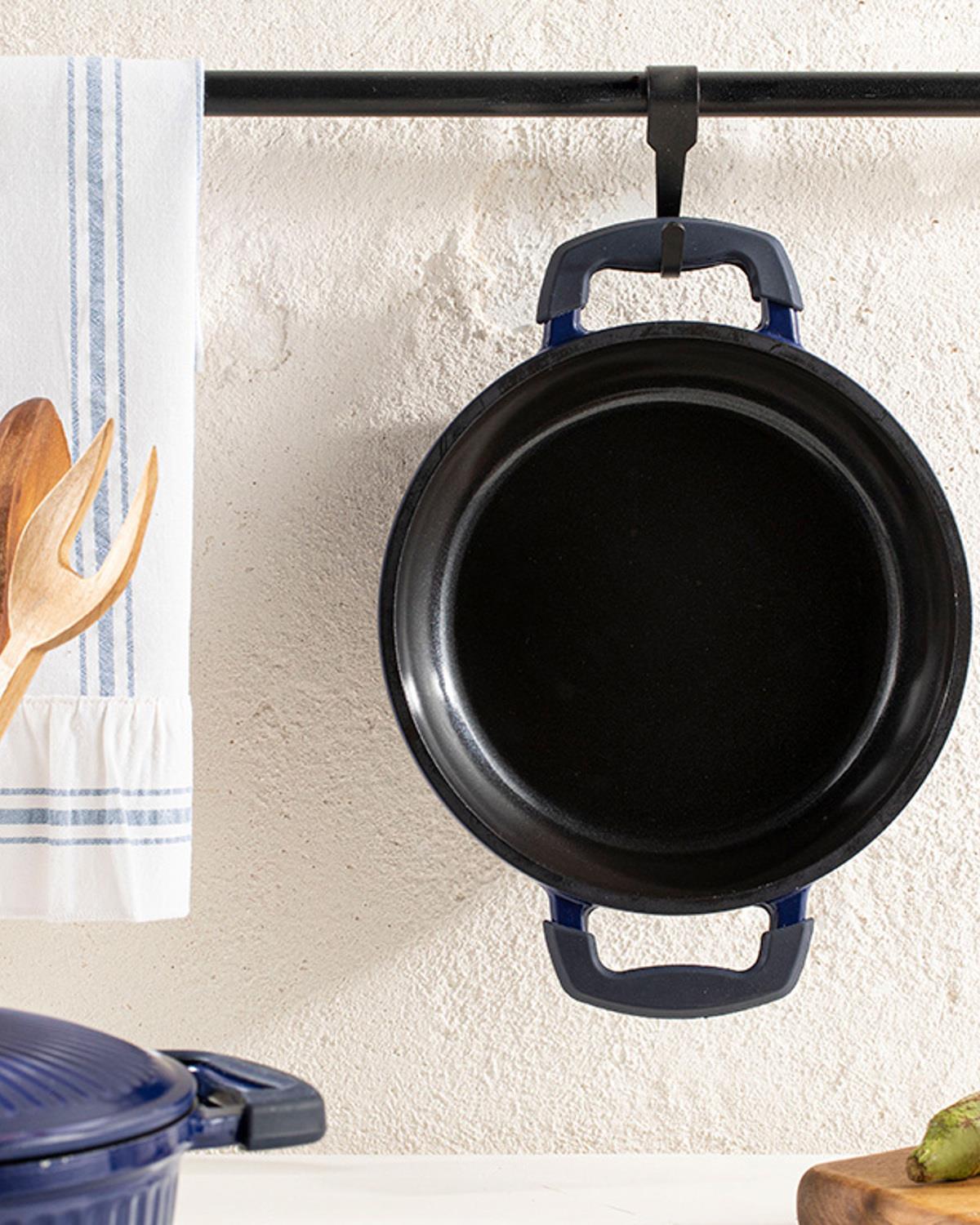 Master Cast Купа Алуминиева Отливка, Тъмно Синьо, 20 Cm