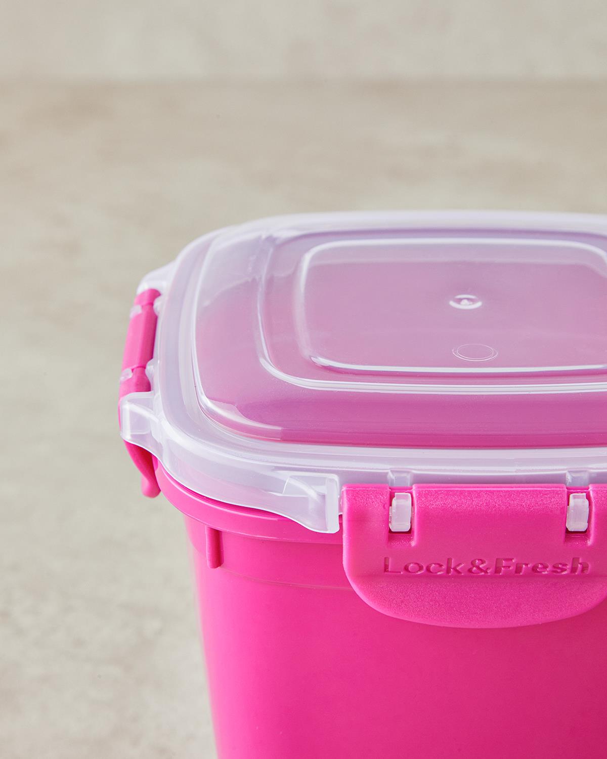 Master Lock Кутия За Съхранение 2 бр. Пластмаса 575 + 1075 мл Розов