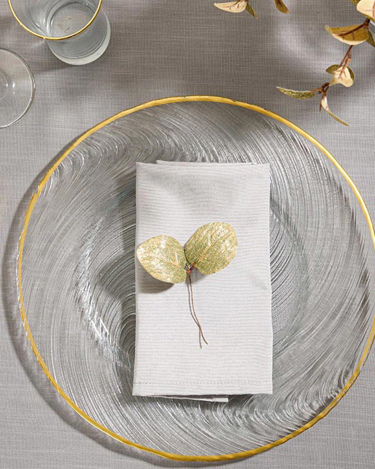 Maya Подложка Стъкло 33 см Прозрачен