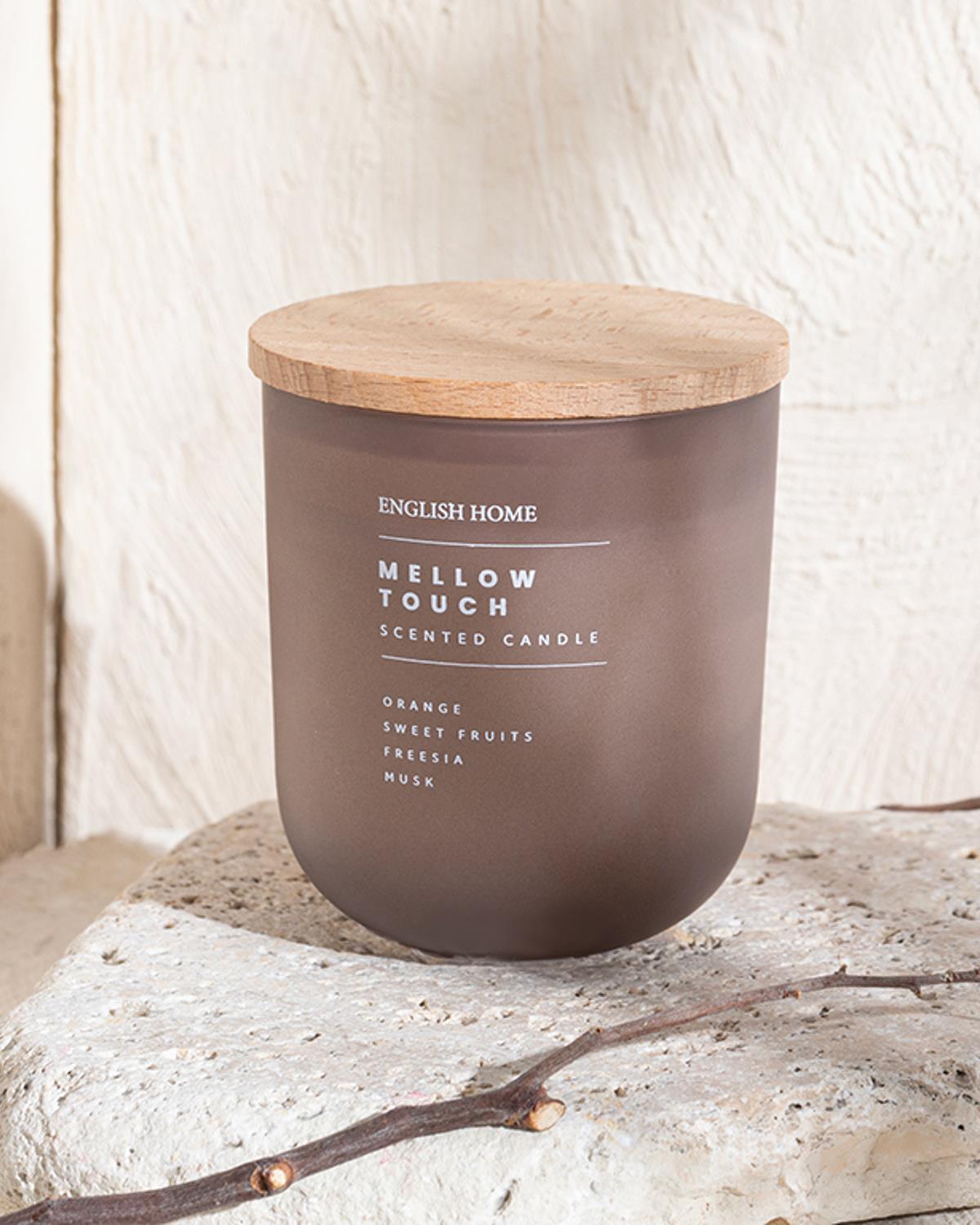 Mellow Touch Ароматен Свещ Кафяво, 0