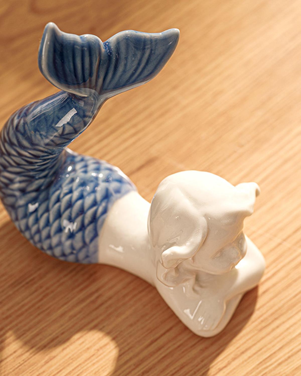 Mermaid Фигурка 8x4,5x7 см Син