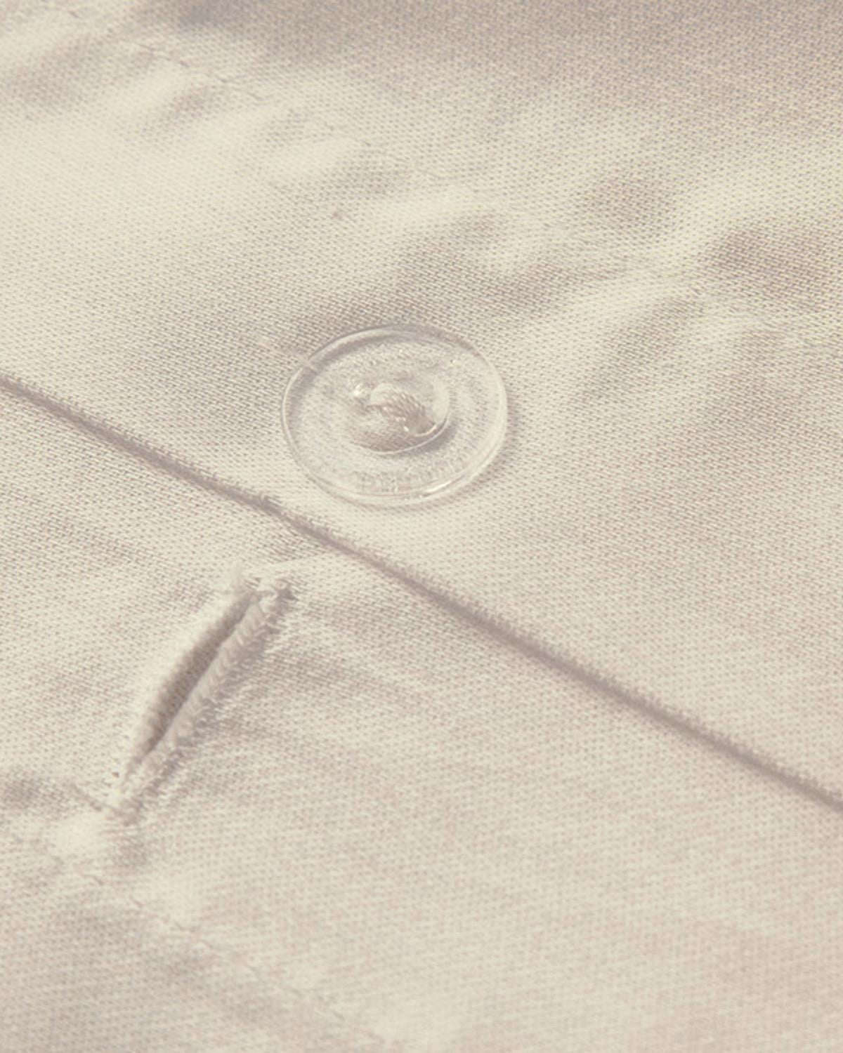 Micell Плик За Завивка Кралски размер Памук Сатен 240x220 см Слонова кост