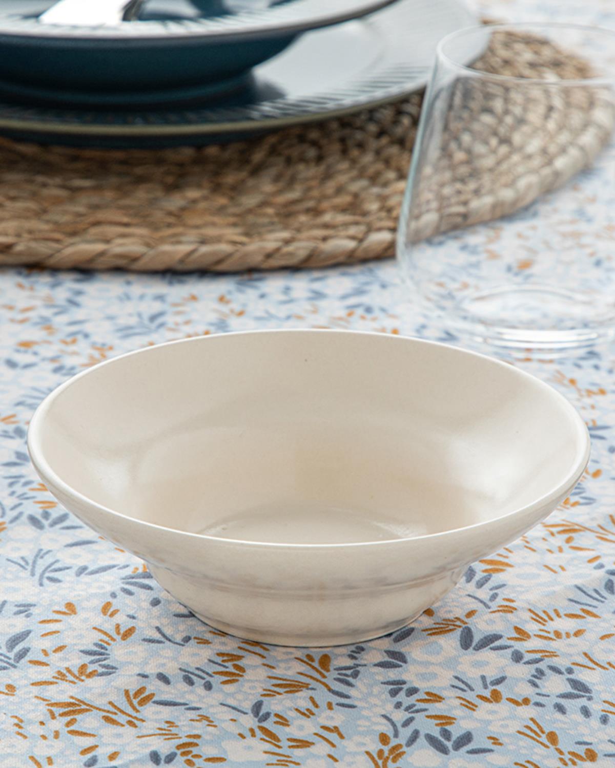 Miraca Ceramic Bowl 14 cm Cream