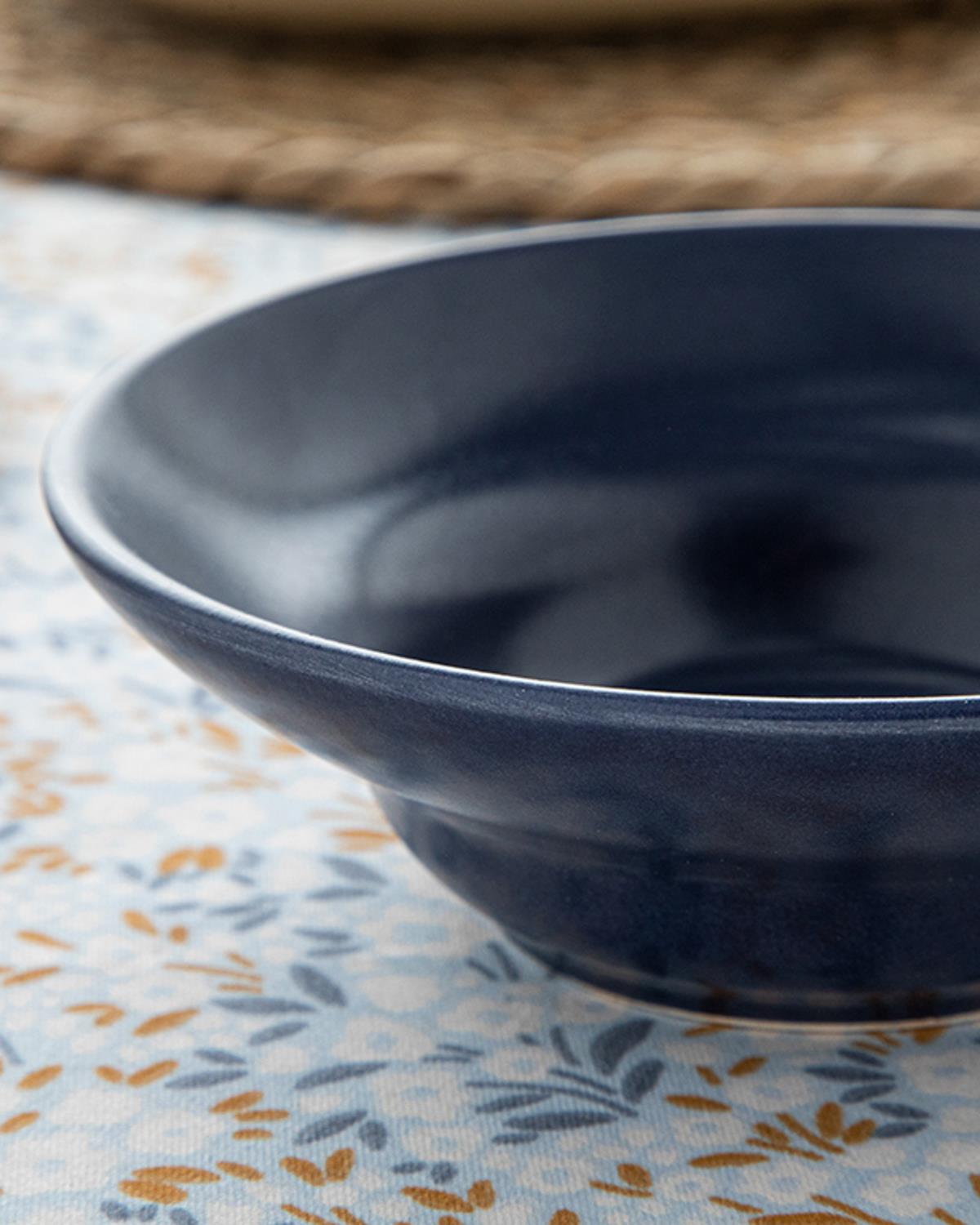 Miraca Купа Керамика, Синьо, 14 Cm