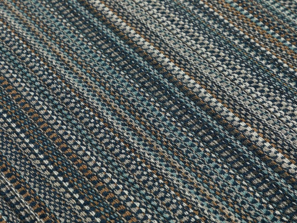 Modern Chic Chenille anti slip Carpet 160x230 cm Dark Blue