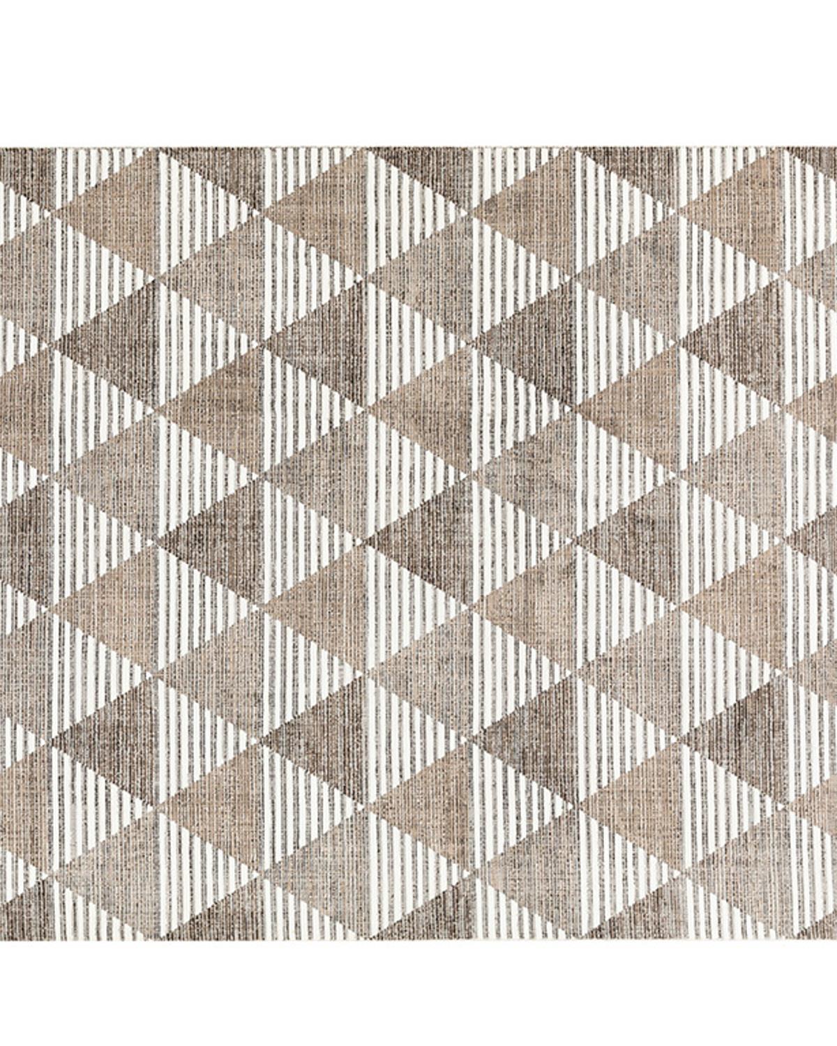 Modest Grid КИЛИМ Тъкан 120x180 cm Gray